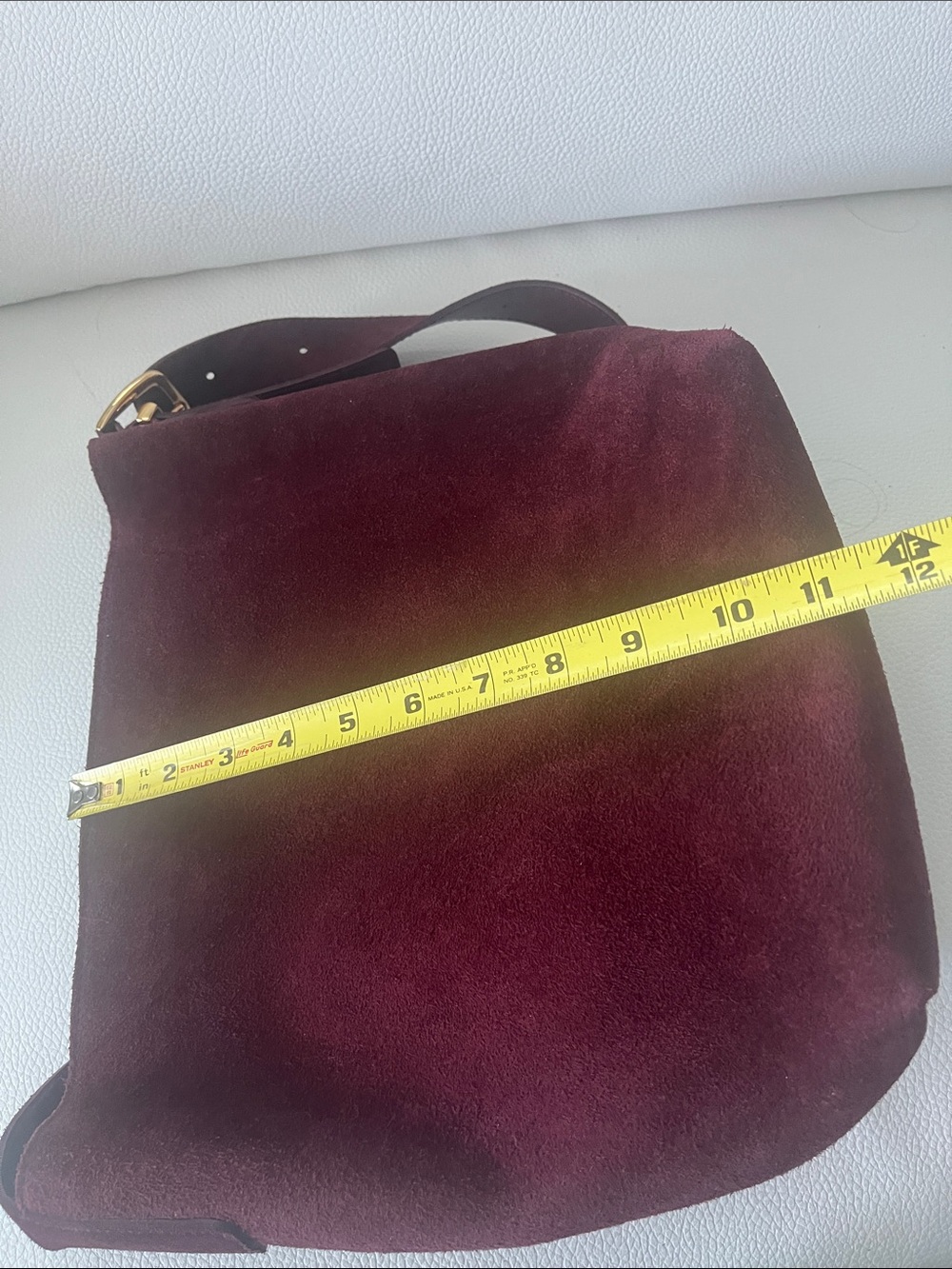 Madewell Suede Bucket Tote - Picture 4 of 8